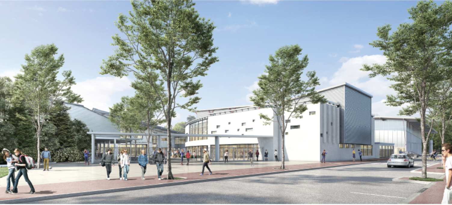 Une nouvelle image pour le lycée Les Pierres Vives à Carrières-sur