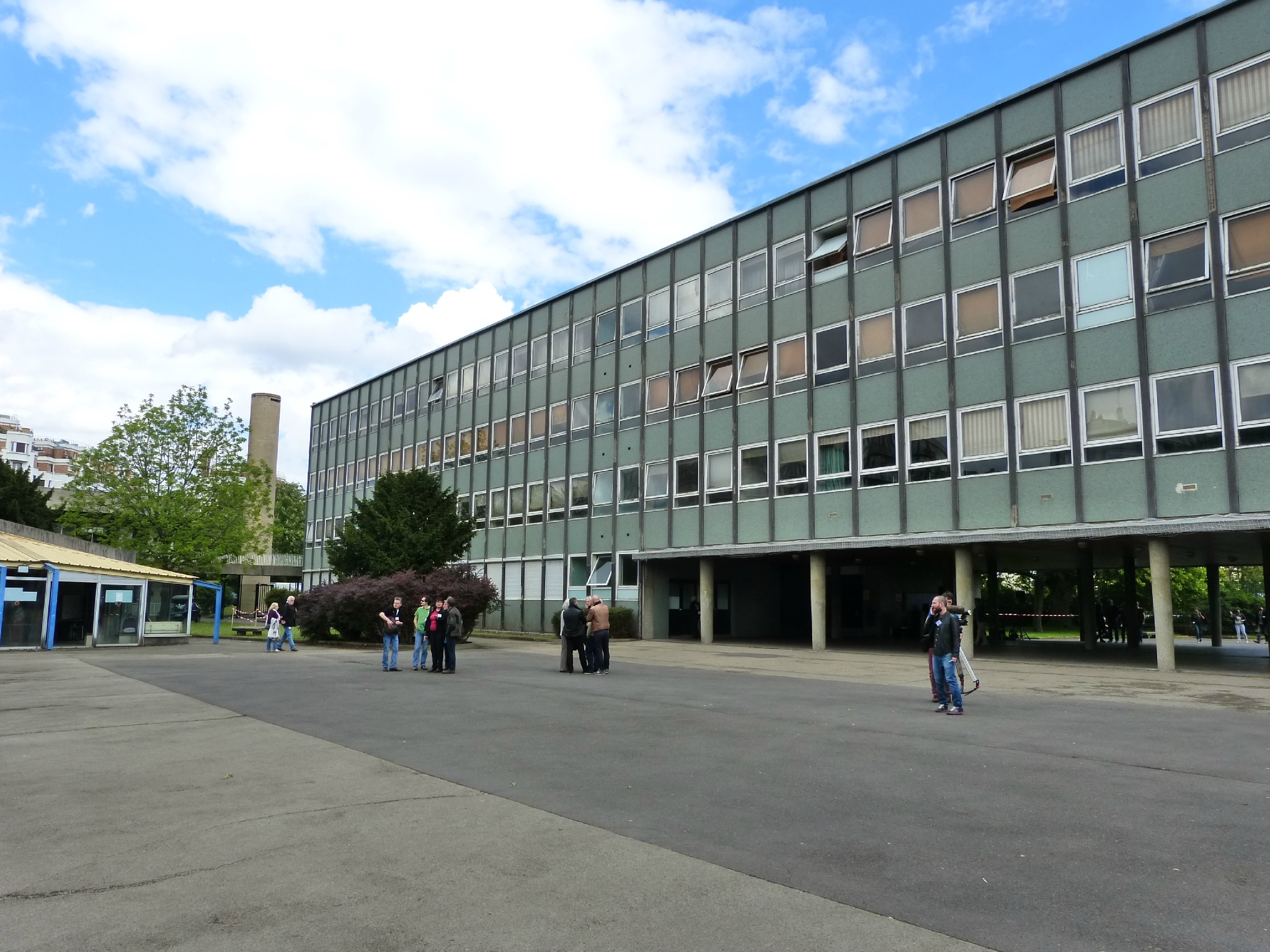 La Rénovation Du Lycée Paul Valéry Futur Campus De L Intelligence Artificielle Ia Idf Construction Durable