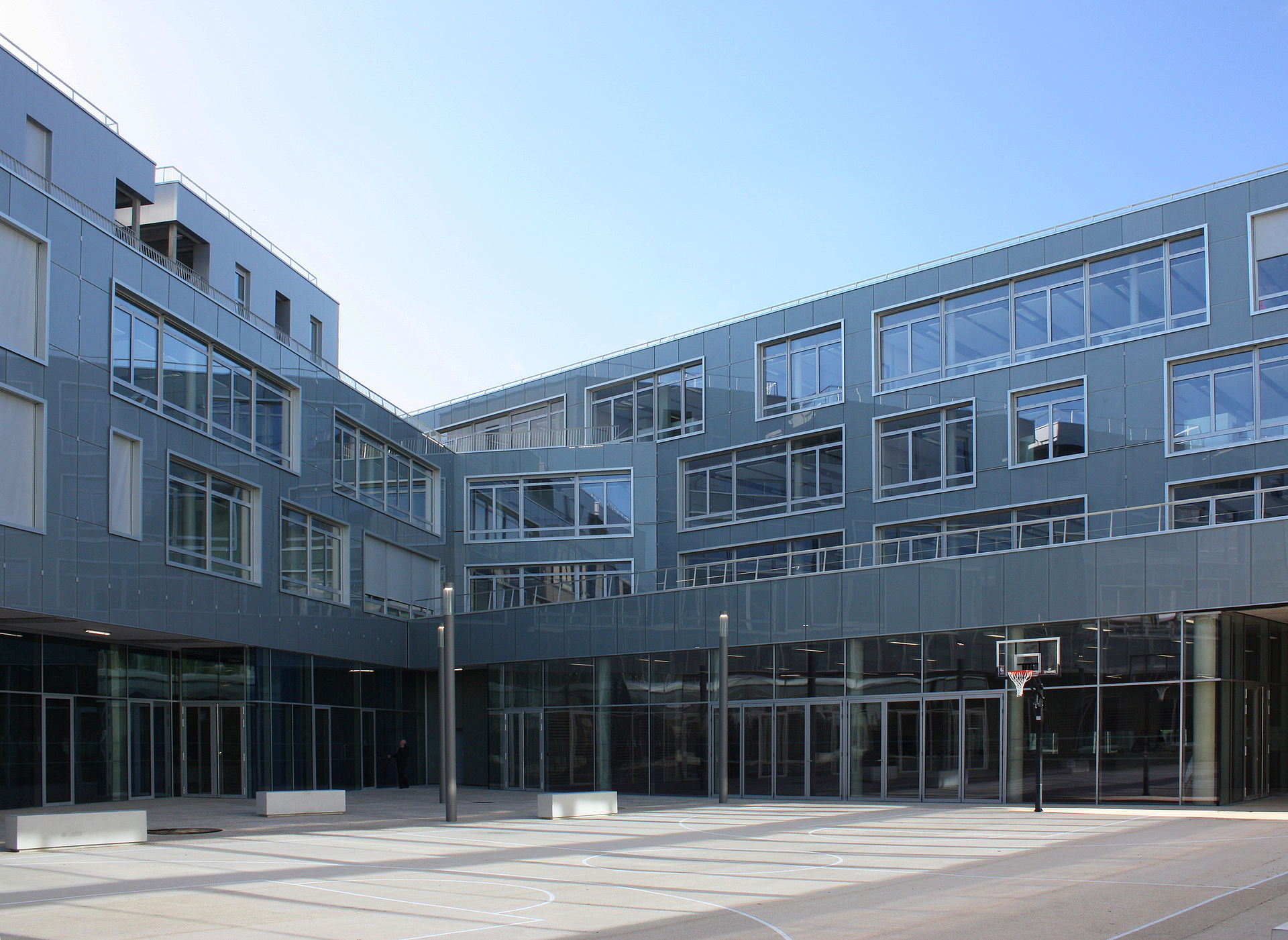 Lycée neuf de Boulogne-Billancourt - IDF Construction Durable