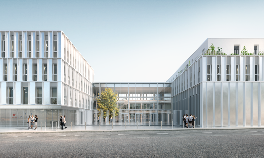 Lycée Langevin Wallon et Louise Michel à ChampignysurMarne  IDF