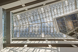 Toit vu de l'intérieur