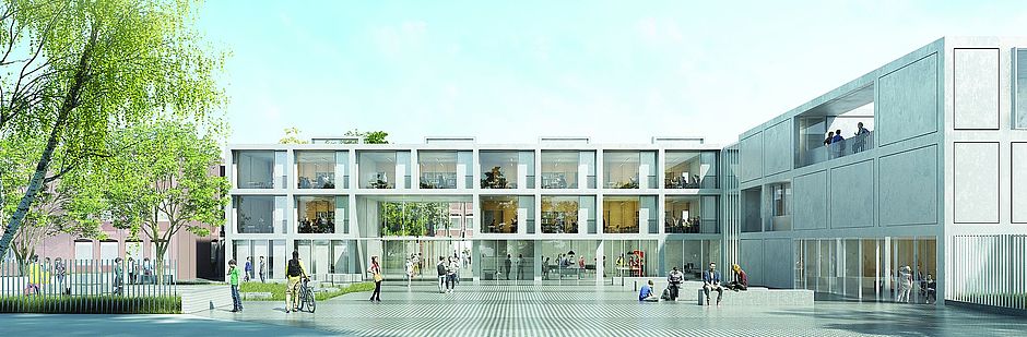 Démarrage du chantier de restructuration du lycée Louise Michel à